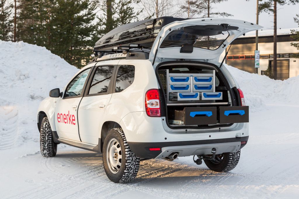 DACIA DUSTER ; ENERGIAYHTIÖN TYÖNJOHTOAUTO