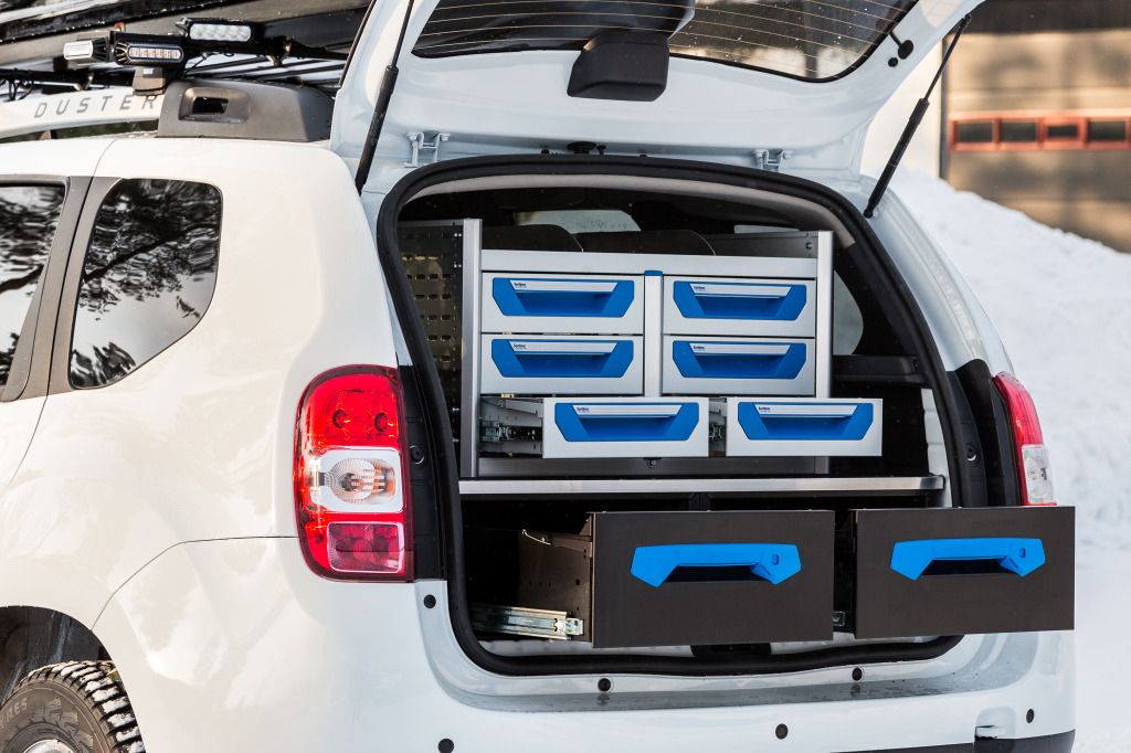 DACIA DUSTER ; ENERGIAYHTIÖN TYÖNJOHTOAUTO